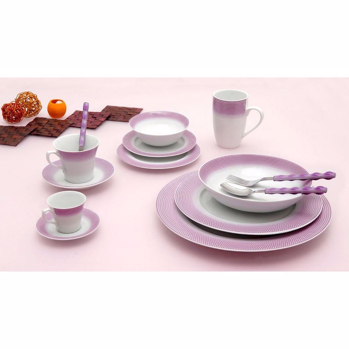 Cryspo Trio Serbitsio Fagtou 20 Temaxion Porselanis BONITO PURPLE 2445440
